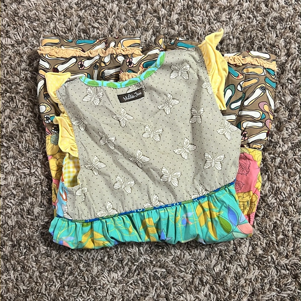 Matilda Jane girls dress, size 6, very colorful - Picture 3 of 3
